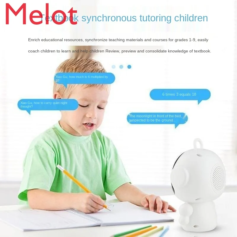 Learning Machine Children's Intelligent Companion Robot Modern Home Voice Artificial Dialogue Multifunctional Learning Machine
Learning Machine Children's Intelligent Companion Robot Modern Home Voice Artificial Dialogue Multifunctional Learning Machine