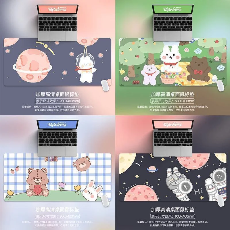 Cute Mouse Pad Large for Office 90x40cm Desk Mat Deskpad Kawaii Cup Mat Laptop Desk Pad Deskpad for Writing Gaming Gamer
Cute Mouse Pad Large for Office 90x40cm Desk Mat Deskpad Kawaii Cup Mat Laptop Desk Pad Deskpad for Writing Gaming Gamer
