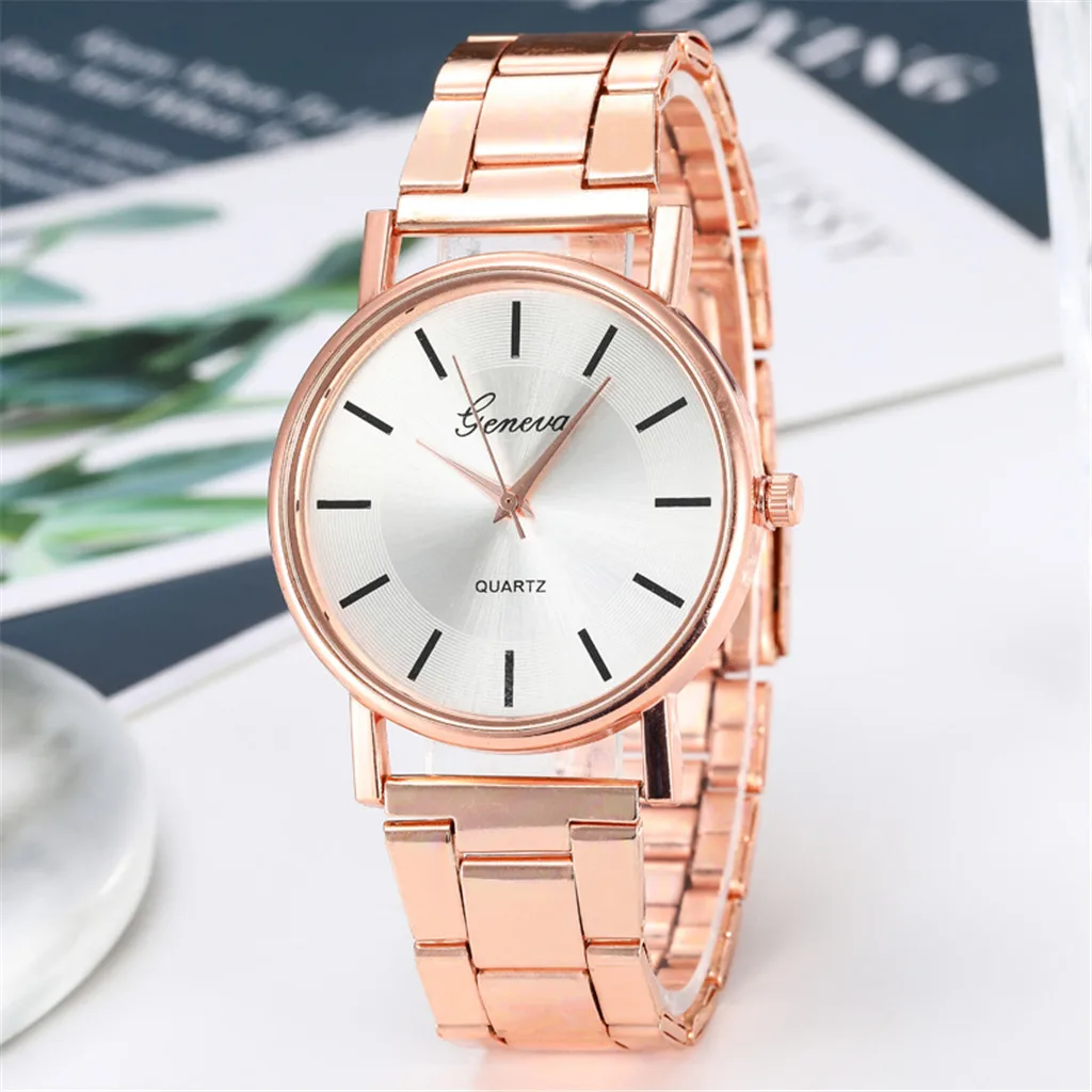 Luxury Quartz Watch For Women Fashion Rose Gold Stainless Steel Dial Band Wristwatches Ladies Casual Bracele Watch Relógios
Luxury Quartz Watch For Women Fashion Rose Gold Stainless Steel Dial Band Wristwatches Ladies Casual Bracele Watch Relógios