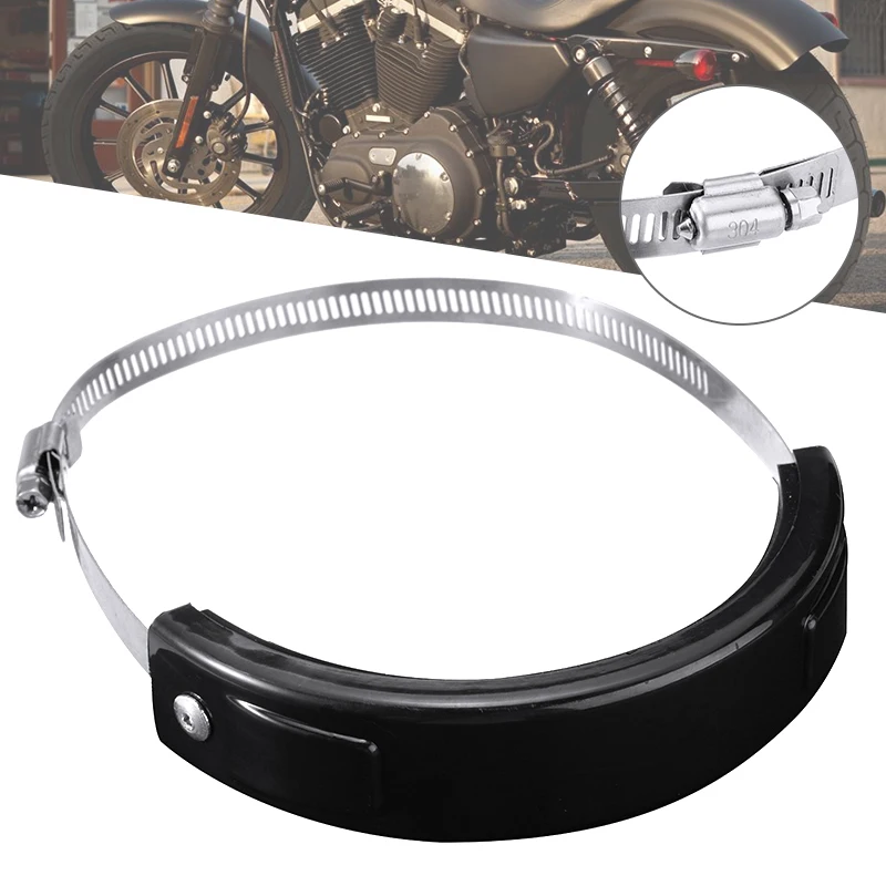 1pc Black Motorcycle Exhaust Protector Retaining Ring 100-160mm Oval Cover Exhaust Guard Accessories Parts
1pc Black Motorcycle Exhaust Protector Retaining Ring 100-160mm Oval Cover Exhaust Guard Accessories Parts