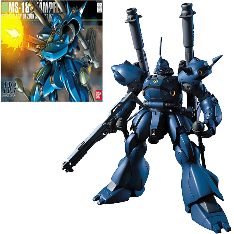 

Оригинальный Bandai HG HGUC 089 1/144 мобильный костюм Gundam MS-18E Kampfer Сборная модель Коллекционная экшн-фигурка игрушка