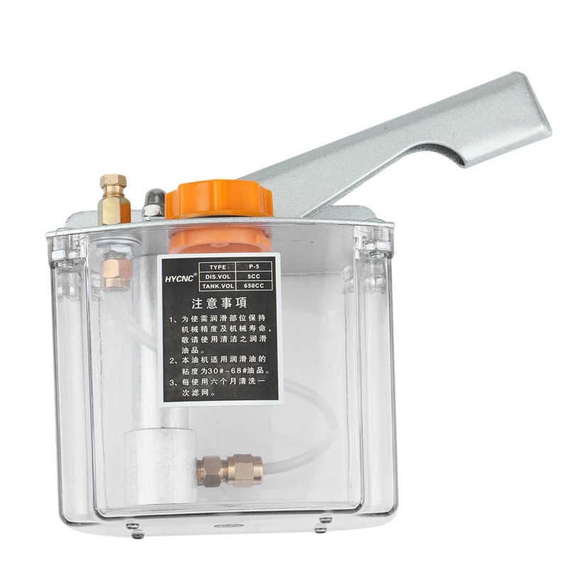 Newest HP-5R Manual Lubrication Pump Right-Hand Operated Lubrication Pump 650CC For CNC Machine Tools
Newest HP-5R Manual Lubrication Pump Right-Hand Operated Lubrication Pump 650CC For CNC Machine Tools