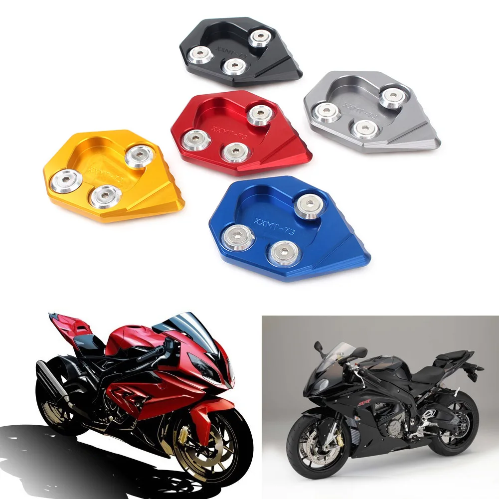 Motorbike Side Kickstand Enlarger Stand Extension Plate Pad CNC Aluminum For BMW S1000RR S 1000RR 2015 2016
Motorbike Side Kickstand Enlarger Stand Extension Plate Pad CNC Aluminum For BMW S1000RR S 1000RR 2015 2016