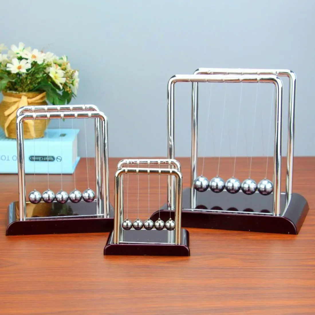 1Pc Newton Cradle Balance Ball School Teaching Supplies Balance Ball Pendulum Kids Toys Gift Pendulum Decoration Craft
1Pc Newton Cradle Balance Ball School Teaching Supplies Balance Ball Pendulum Kids Toys Gift Pendulum Decoration Craft