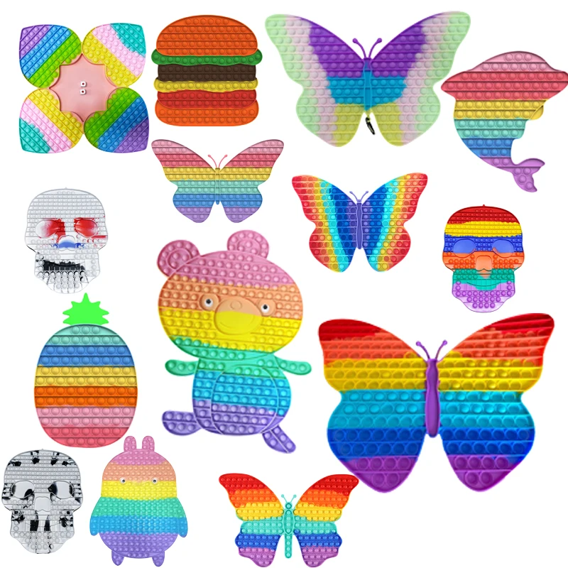 4PC Large Fidget Toy Home Parent-child Interactive Chessboard Children Educational Toys Push Bubble Decompression Toys For Adult 
4PC Large Fidget Toy Home Parent-child Interactive Chessboard Children Educational Toys Push Bubble Decompression Toys For Adult