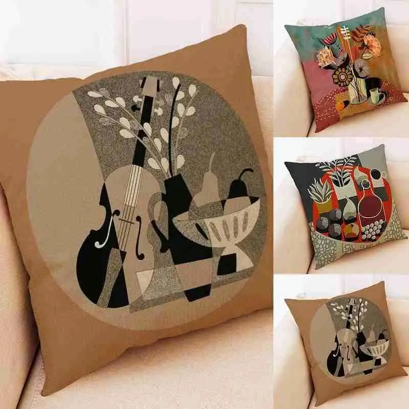 Fashion Abstract Flower Pattern Throw Pillow Case Art Cushion Linen Home Decoration Car Cover Cover Cushion Sofa Beige Deco T4C0
Fashion Abstract Flower Pattern Throw Pillow Case Art Cushion Linen Home Decoration Car Cover Cover Cushion Sofa Beige Deco T4C0