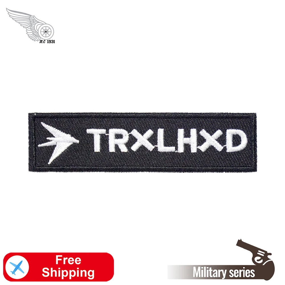 Trxlhxd вышивка утюгом нашивки для одежды России Индивидуальные DIY Бесплатная