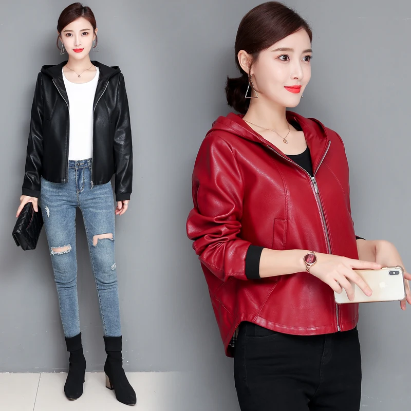 2022 New Large Size 3XL 4XL Women's Leather Jacket Spring Motorcycle Leather Coat Women Winter Plus Cotton Jackets Female Black
2022 New Large Size 3XL 4XL Women's Leather Jacket Spring Motorcycle Leather Coat Women Winter Plus Cotton Jackets Female Black