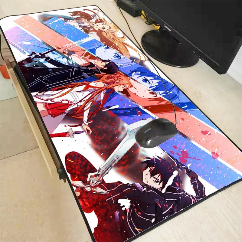 Mairuige Sword Art Online Sao Anime Large Lock Edge Mouse Pad Gamer Play Mat Speed Version Gaming Mouse Pad Keyboard Pad for Lol
Mairuige Sword Art Online Sao Anime Large Lock Edge Mouse Pad Gamer Play Mat Speed Version Gaming Mouse Pad Keyboard Pad for Lol