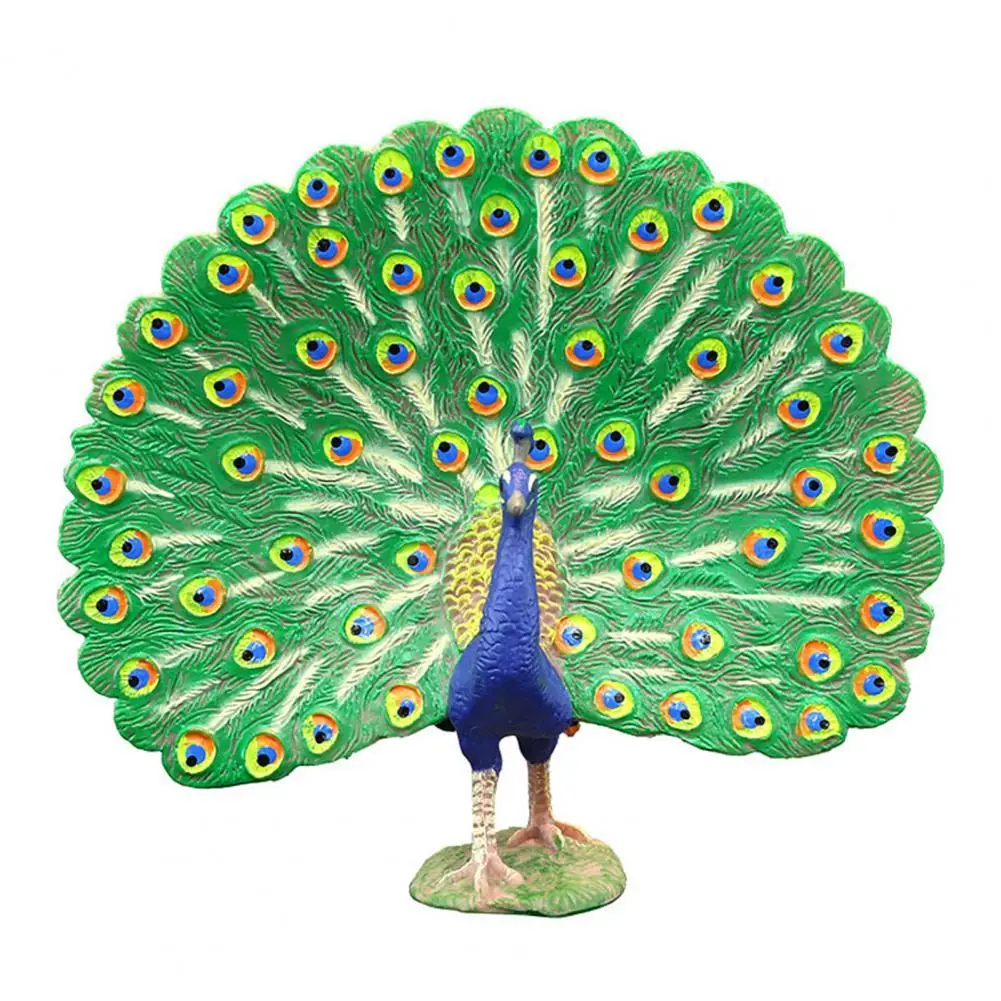 Mini Peacock Figurine Professional Painted Craft Realistic Peacock Model Figure Kids Toy for Decoration
Mini Peacock Figurine Professional Painted Craft Realistic Peacock Model Figure Kids Toy for Decoration