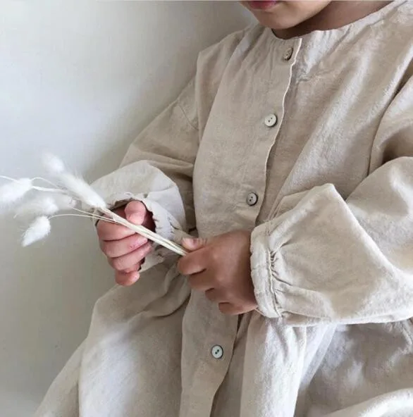 Facejoyous Baby Girls Dresses Autumn Long Sleeve Button Kids Girl Dress Cotton Line Princess Dress Baby Girl Clothing
Facejoyous Baby Girls Dresses Autumn Long Sleeve Button Kids Girl Dress Cotton Line Princess Dress Baby Girl Clothing