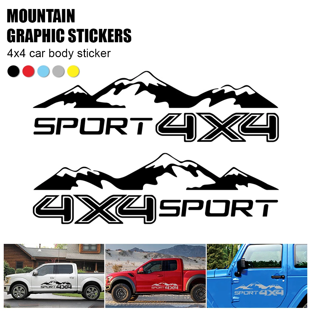 Car Decoration Body Stickers Decals Mountain Pattern Door Panel Bumper Graphics Sticker Car Styling Vinyl Decals Pickup Trucks
Car Decoration Body Stickers Decals Mountain Pattern Door Panel Bumper Graphics Sticker Car Styling Vinyl Decals Pickup Trucks