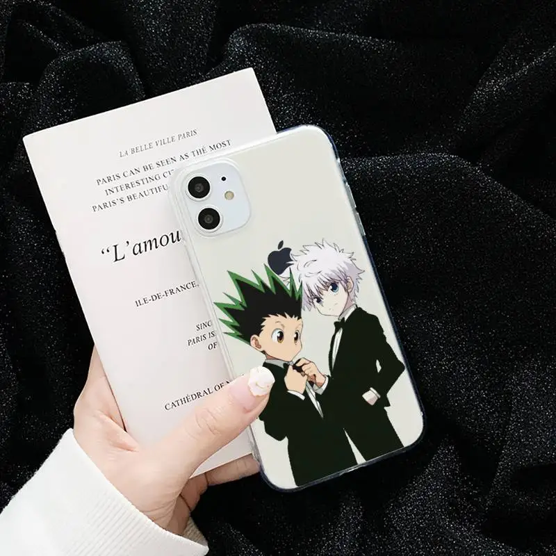 Hunter X hunter cute anime design Phone Case Transparent for iPhone 6 7 8 11 12 s mini pro X XS XR MAX Plus cover funda shell
Hunter X hunter cute anime design Phone Case Transparent for iPhone 6 7 8 11 12 s mini pro X XS XR MAX Plus cover funda shell