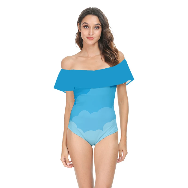 LUCKYFRIDAYF Sexy Funny sky Clouds 3D Plus Size One Shoulder One Piece Swimsuit Stroje Kapielowe Damskie Women Swimwear Bikinis
LUCKYFRIDAYF Sexy Funny sky Clouds 3D Plus Size One Shoulder One Piece Swimsuit Stroje Kapielowe Damskie Women Swimwear Bikinis
