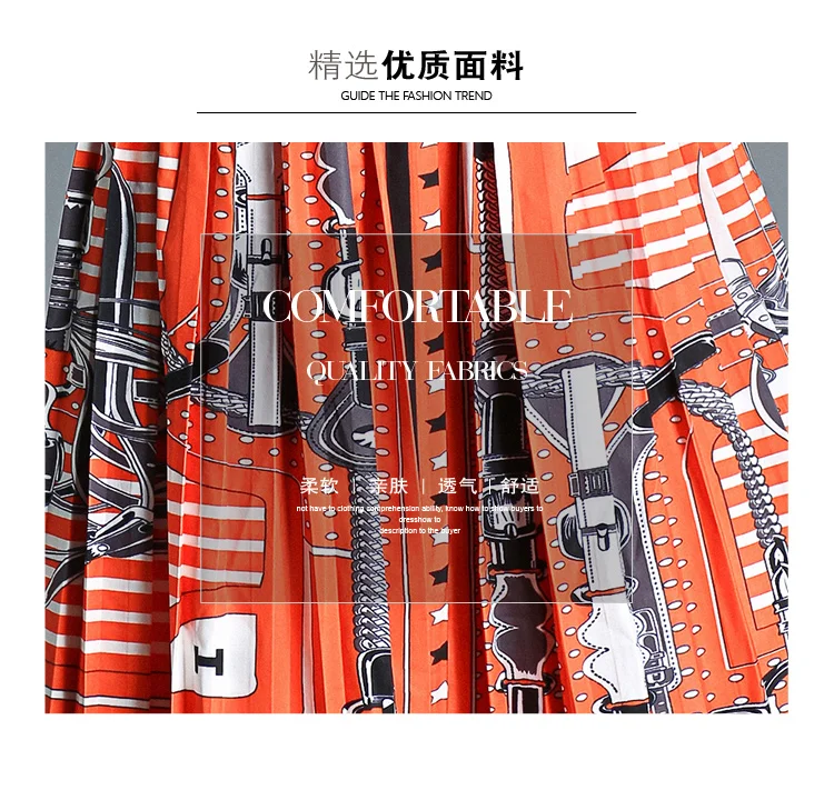 Runway Designer Holiday Flower Dress Women Elegant Half Sleeve Striped chain Print Midi Pleated Dress Female Sashes Party Dress
Runway Designer Holiday Flower Dress Women Elegant Half Sleeve Striped chain Print Midi Pleated Dress Female Sashes Party Dress