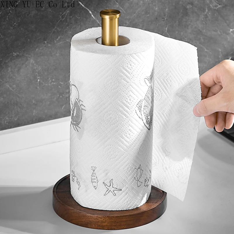 Nordic Walnut Creative Paper Towel Rack Desktop Vertical Paper Roll Holder Restaurant Kitchen Supplies Storage Shelf Free Punch
Nordic Walnut Creative Paper Towel Rack Desktop Vertical Paper Roll Holder Restaurant Kitchen Supplies Storage Shelf Free Punch