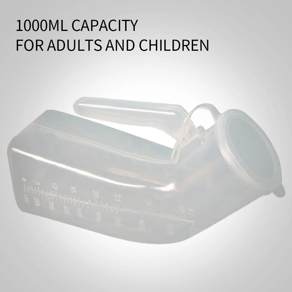 1000ml Portable Kids Adults Mobile Urinal Toilet Outdoor Camping Car Urine Bottle Women Men Travel Potty Urinal Aid Bottle
1000ml Portable Kids Adults Mobile Urinal Toilet Outdoor Camping Car Urine Bottle Women Men Travel Potty Urinal Aid Bottle