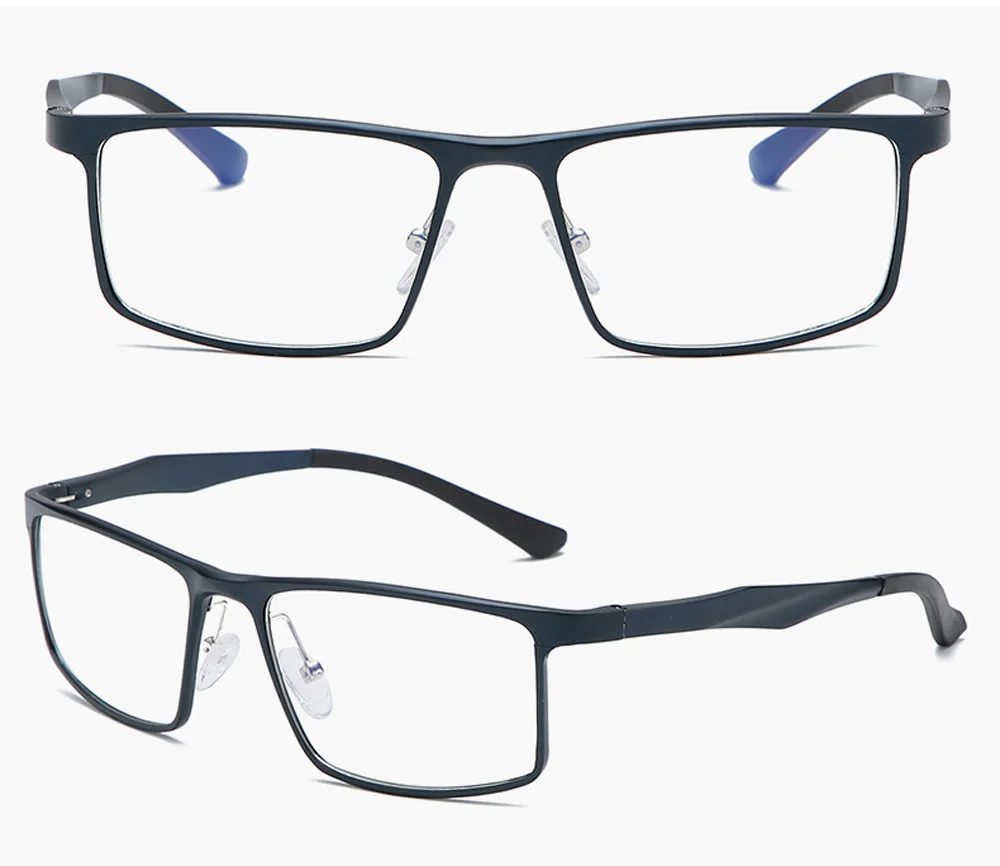 Men Fashion Sports Business Ultralight Al Mg Alloy Frame Custom Made Myopia Glasses -1 to -6 and Reading Glasses +1 to +4
Men Fashion Sports Business Ultralight Al Mg Alloy Frame Custom Made Myopia Glasses -1 to -6 and Reading Glasses +1 to +4