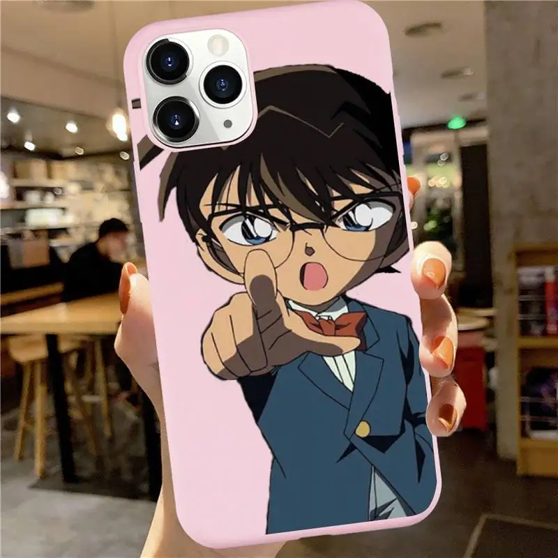 anime Detective Conan Phone Case Pink Candy Color for iPhone 6 7 8 11 12 s mini pro X XS XR MAX Plus
anime Detective Conan Phone Case Pink Candy Color for iPhone 6 7 8 11 12 s mini pro X XS XR MAX Plus
