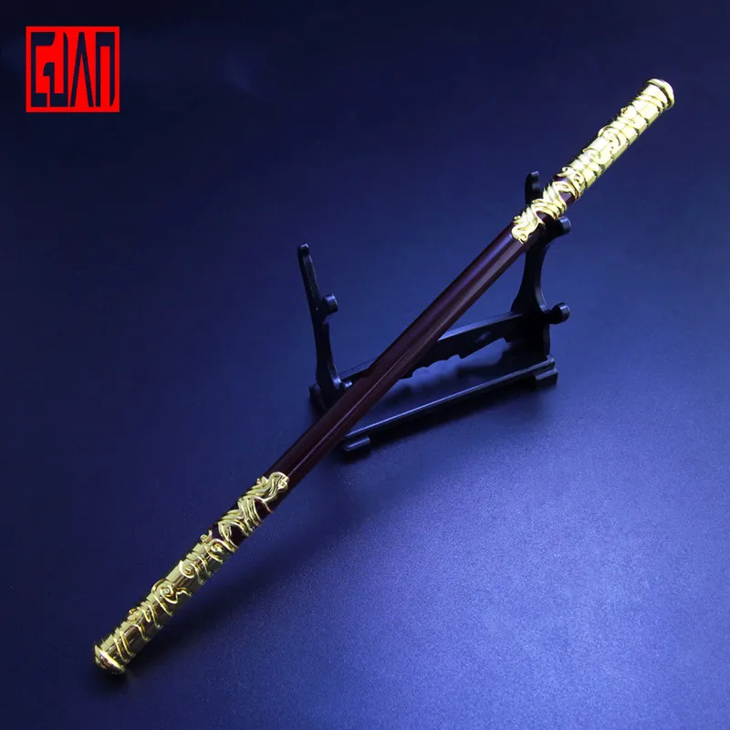 Alloy Sticks And Golden Cudgels Weapon Model Collectible Expedition Peripheral Weapon Model Qitian Dasheng The Monkey 
Alloy Sticks And Golden Cudgels Weapon Model Collectible Expedition Peripheral Weapon Model Qitian Dasheng The Monkey