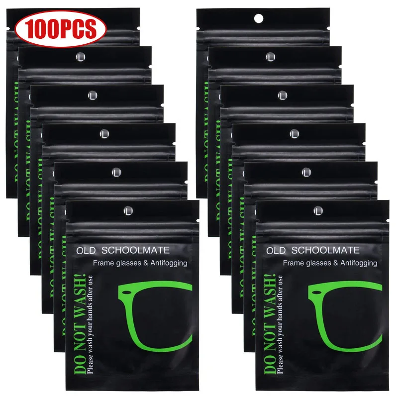 100Pcs Portable Camera Lenses Eyeglasses For Glasses Anti Fog Wipes Tablets Multifunction Screens Defogger Cloth Microfiber
100Pcs Portable Camera Lenses Eyeglasses For Glasses Anti Fog Wipes Tablets Multifunction Screens Defogger Cloth Microfiber