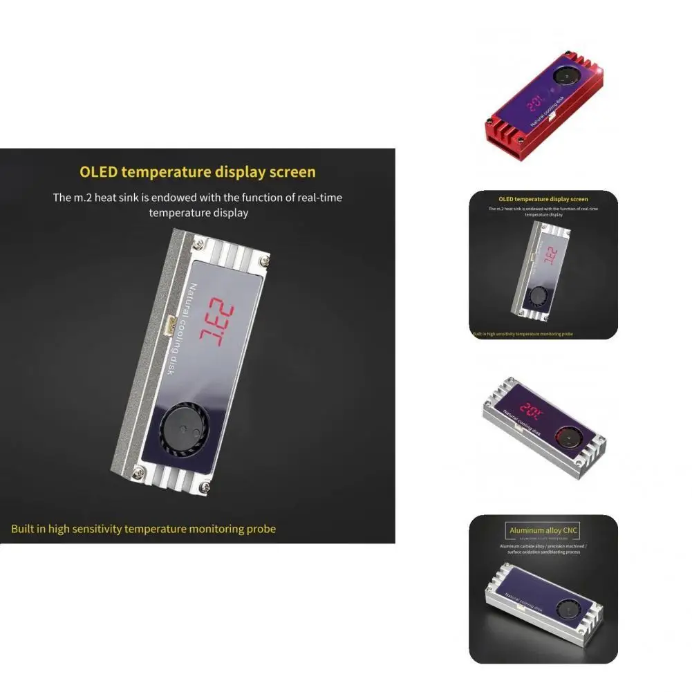 Охладитель для SSD-накопителя M.2, отличный радиатор для жесткого диска, стабильная производительность, эффективный охлаждающий вентилятор д...
Охладитель для SSD-накопителя M.2, отличный радиатор для жесткого диска, стабильная производительность, эффективный охлаждающий вентилятор д...