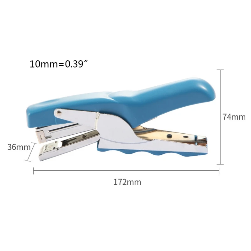 Metal HandHeld Stapler Desktop Manual Plier Stapler Labor-Saving Binding Machine 
Metal HandHeld Stapler Desktop Manual Plier Stapler Labor-Saving Binding Machine
