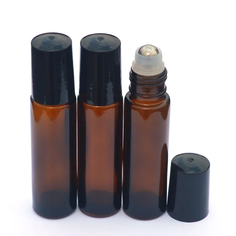 5pcs Amber Roller Glass Vial Empty Perfume Essential Oil Jar 10ml Roll-On Sample Bottle
5pcs Amber Roller Glass Vial Empty Perfume Essential Oil Jar 10ml Roll-On Sample Bottle