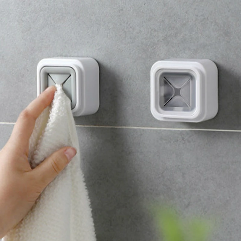 Hole-Free Installation Towel Rack Holder Clip Plug Rag Dishcloth Hanging Hook Household Storage Shelf Bathroom Kitchen Supplies
Hole-Free Installation Towel Rack Holder Clip Plug Rag Dishcloth Hanging Hook Household Storage Shelf Bathroom Kitchen Supplies