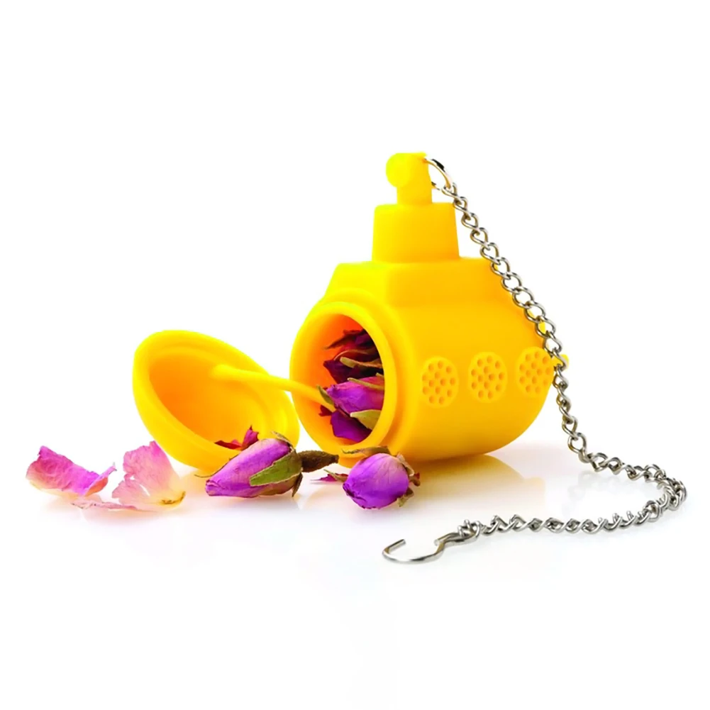 Creative Submarine Silicone Tea Bag Tea Infuser Silicone Strainer Tool Leaf Herbal Spice Filter Diffuser Teapot Brewing Device
Creative Submarine Silicone Tea Bag Tea Infuser Silicone Strainer Tool Leaf Herbal Spice Filter Diffuser Teapot Brewing Device