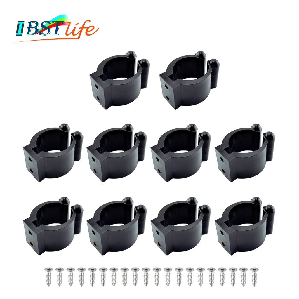 10X Nylon Portable Fishing Rod Clips Plastic Club Positioning Clamps Holder Accessories Wall Mounted Organizer Fishing Rod Rack
10X Nylon Portable Fishing Rod Clips Plastic Club Positioning Clamps Holder Accessories Wall Mounted Organizer Fishing Rod Rack