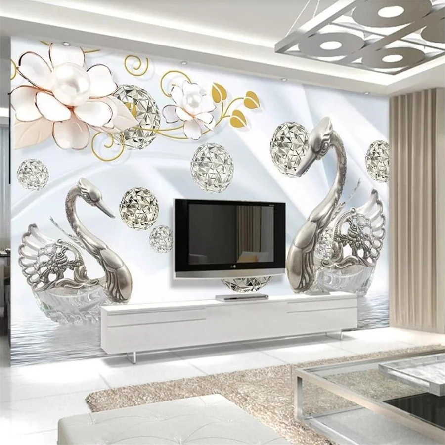 Пользовательские обои beibehang, оригами, цветы, птицы, 3d фон для телевизора, стены, белые драгоценности, Лебединое озеро, отражение воды
Пользовательские обои beibehang, оригами, цветы, птицы, 3d фон для телевизора, стены, белые драгоценности, Лебединое озеро, отражение воды
