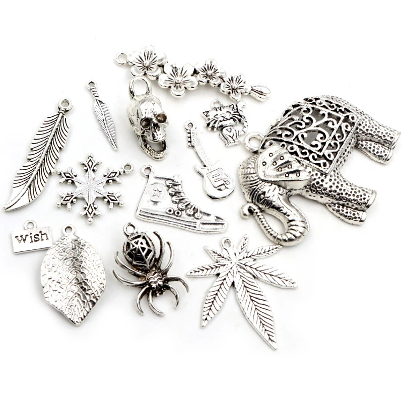 19*17mm 15pcs Antique Silver Plated Lovely Cat Handmade Charms Pendant:DIY for bracelet necklace-P5-29
19*17mm 15pcs Antique Silver Plated Lovely Cat Handmade Charms Pendant:DIY for bracelet necklace-P5-29