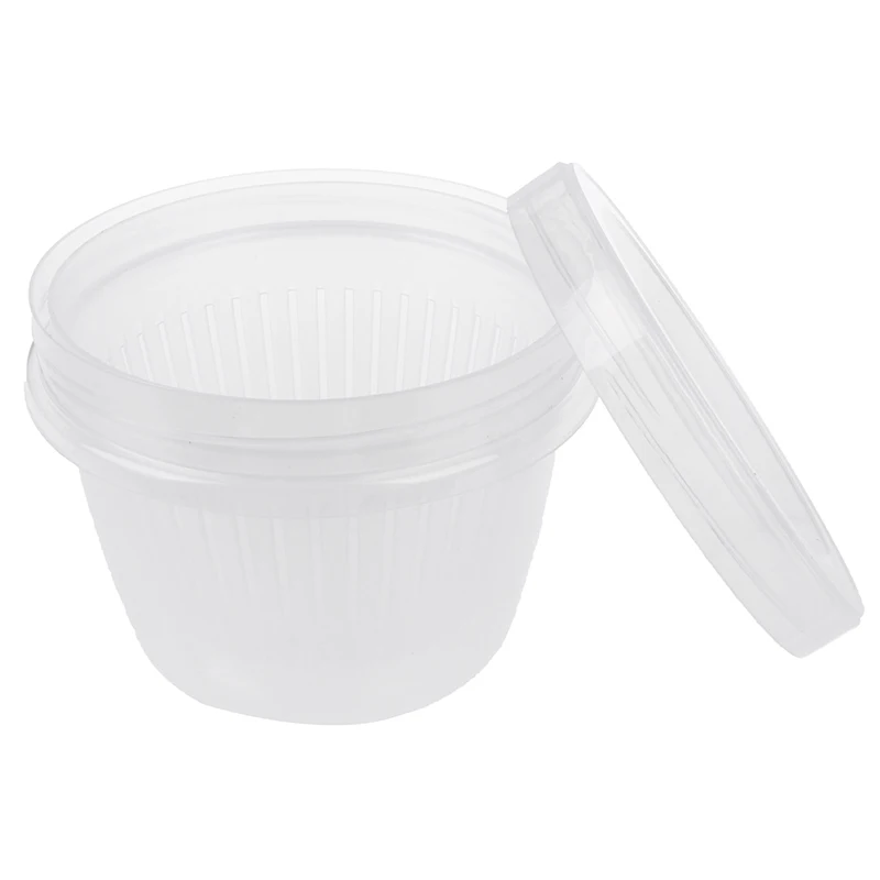 1PC Double-layer Chopped Green Onion Storage Box, Transparent Sealed Drained Onion Ginger Minced Garlic Storage Box Refrigerator
1PC Double-layer Chopped Green Onion Storage Box, Transparent Sealed Drained Onion Ginger Minced Garlic Storage Box Refrigerator