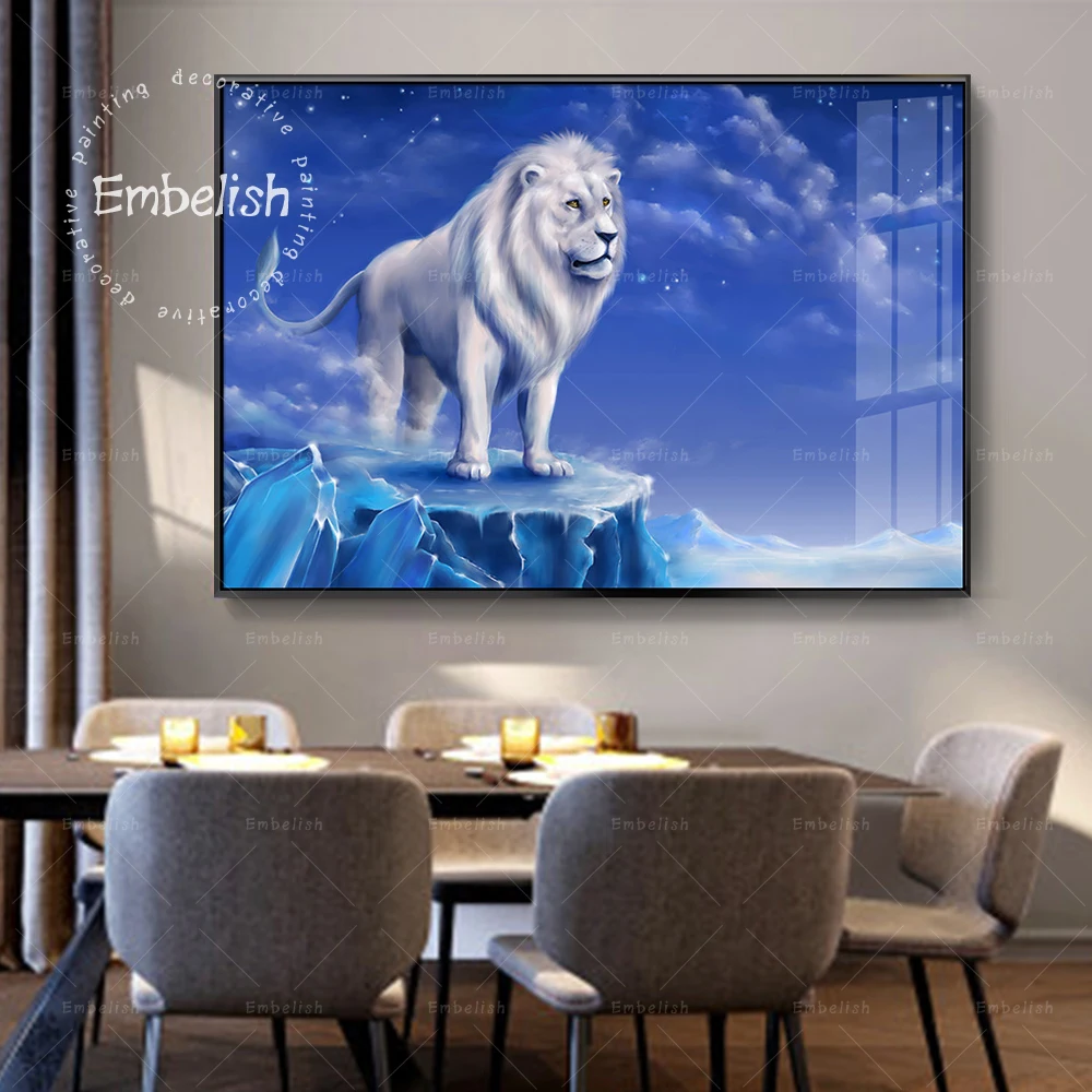 1 Pieces Cool White Lion Wild Animals Wall Posters Modern Home Decor Canvas Prints Artworks For Living Room Bedroom Paintings
1 Pieces Cool White Lion Wild Animals Wall Posters Modern Home Decor Canvas Prints Artworks For Living Room Bedroom Paintings