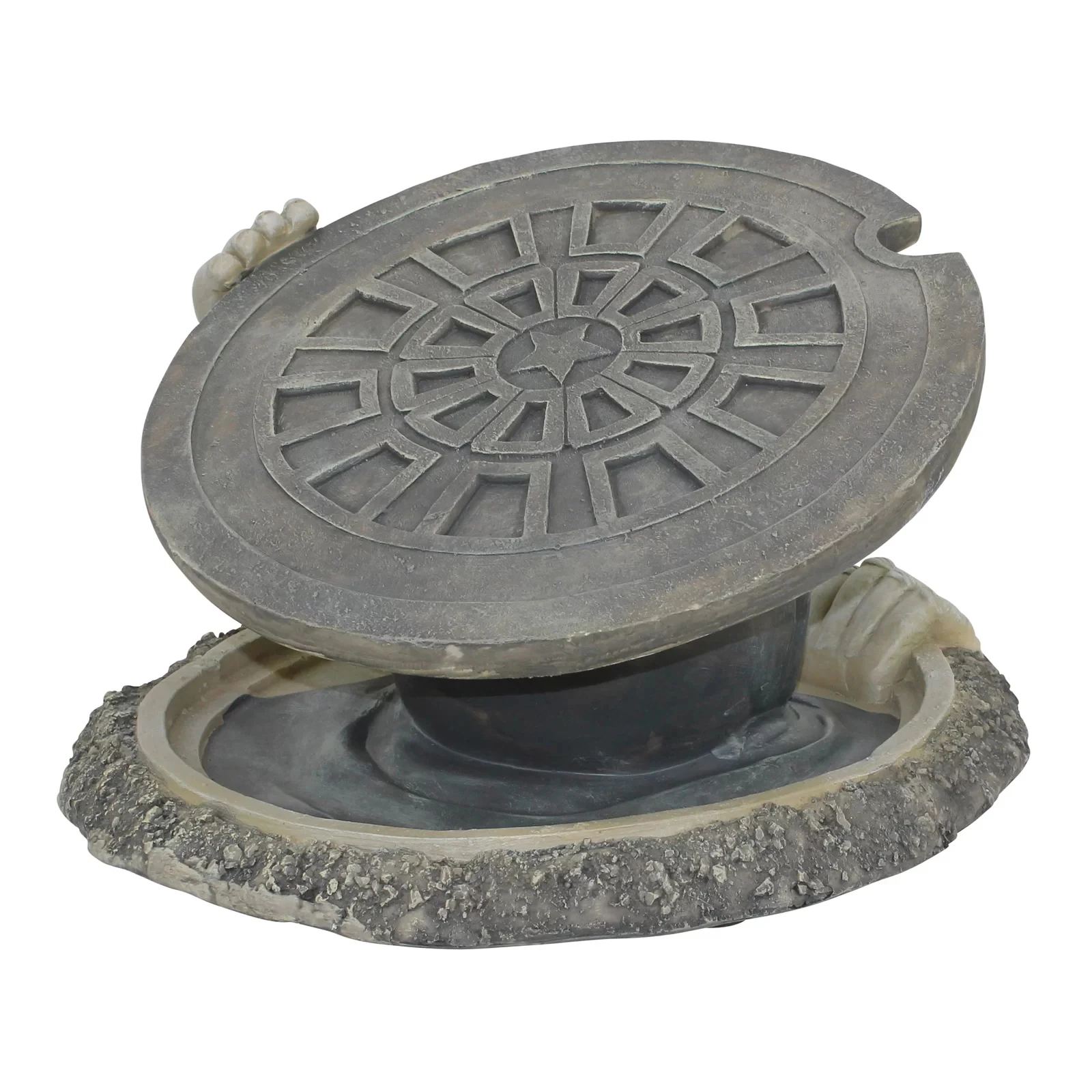The Dweller Below Garden Statue Resin Sculpture Ornament Outdoor Decoration Two-tone Stone Finish TRYC889
The Dweller Below Garden Statue Resin Sculpture Ornament Outdoor Decoration Two-tone Stone Finish TRYC889
