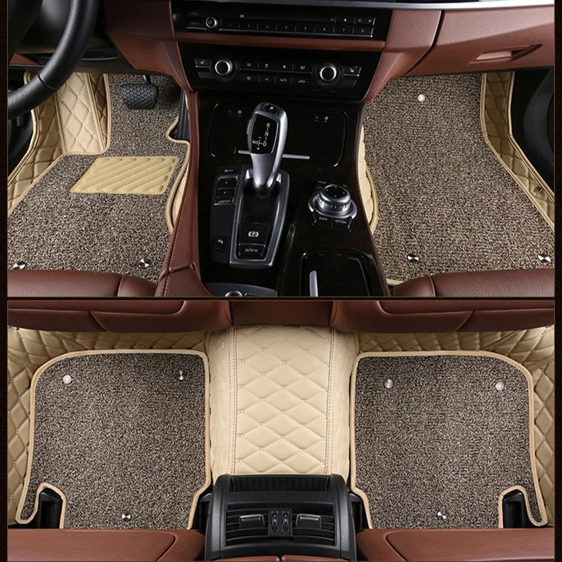 High Quality Double Car Floor Mats for MINI Paceman Clubman Countryman COOPER R56 ONE COOPER S Car Accessories
High Quality Double Car Floor Mats for MINI Paceman Clubman Countryman COOPER R56 ONE COOPER S Car Accessories