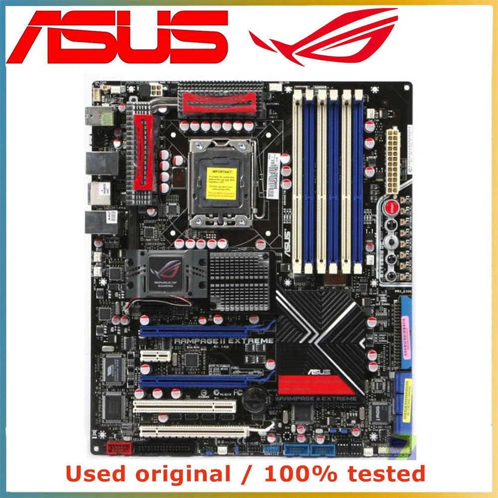 Для процессора Intel X58 LGA 1366 для ASUS Rampage II Extreme материнская плата компьютерная гнездо