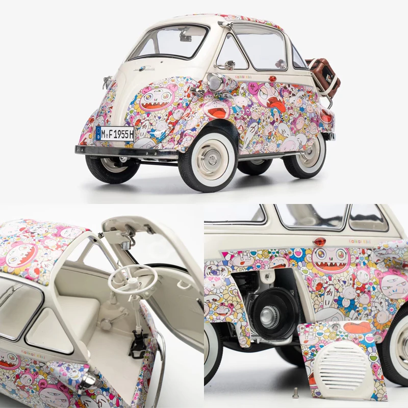NSL Model 1:12 BMW Isetta Flower Painting Can Open the Door Limited Collector Edition Resin Metal Diecast Model Toy Gift 
NSL Model 1:12 BMW Isetta Flower Painting Can Open the Door Limited Collector Edition Resin Metal Diecast Model Toy Gift