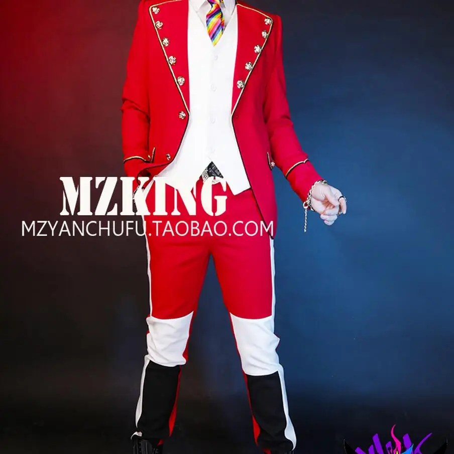 Size Men Lager Clothing Free Shopping Black And White Red Palace Big Lapels Costumes / S-xl
Size Men Lager Clothing Free Shopping Black And White Red Palace Big Lapels Costumes / S-xl