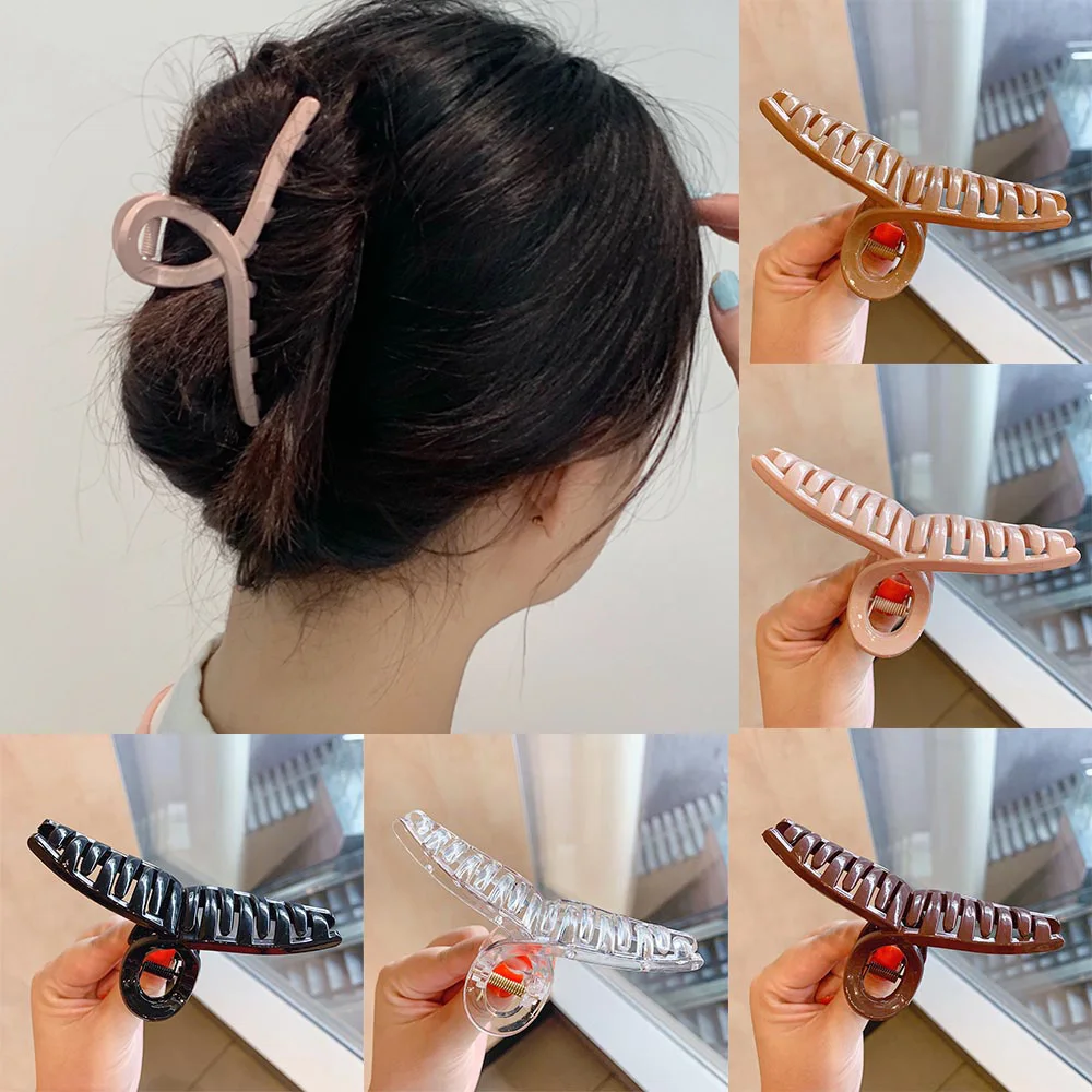 1PC Fashion Woman Classic Elegant Big Pearl Hair Claws Hair Clips Crab Girls Hair Accessories Hairpins Female Ornament Barrettes
1PC Fashion Woman Classic Elegant Big Pearl Hair Claws Hair Clips Crab Girls Hair Accessories Hairpins Female Ornament Barrettes