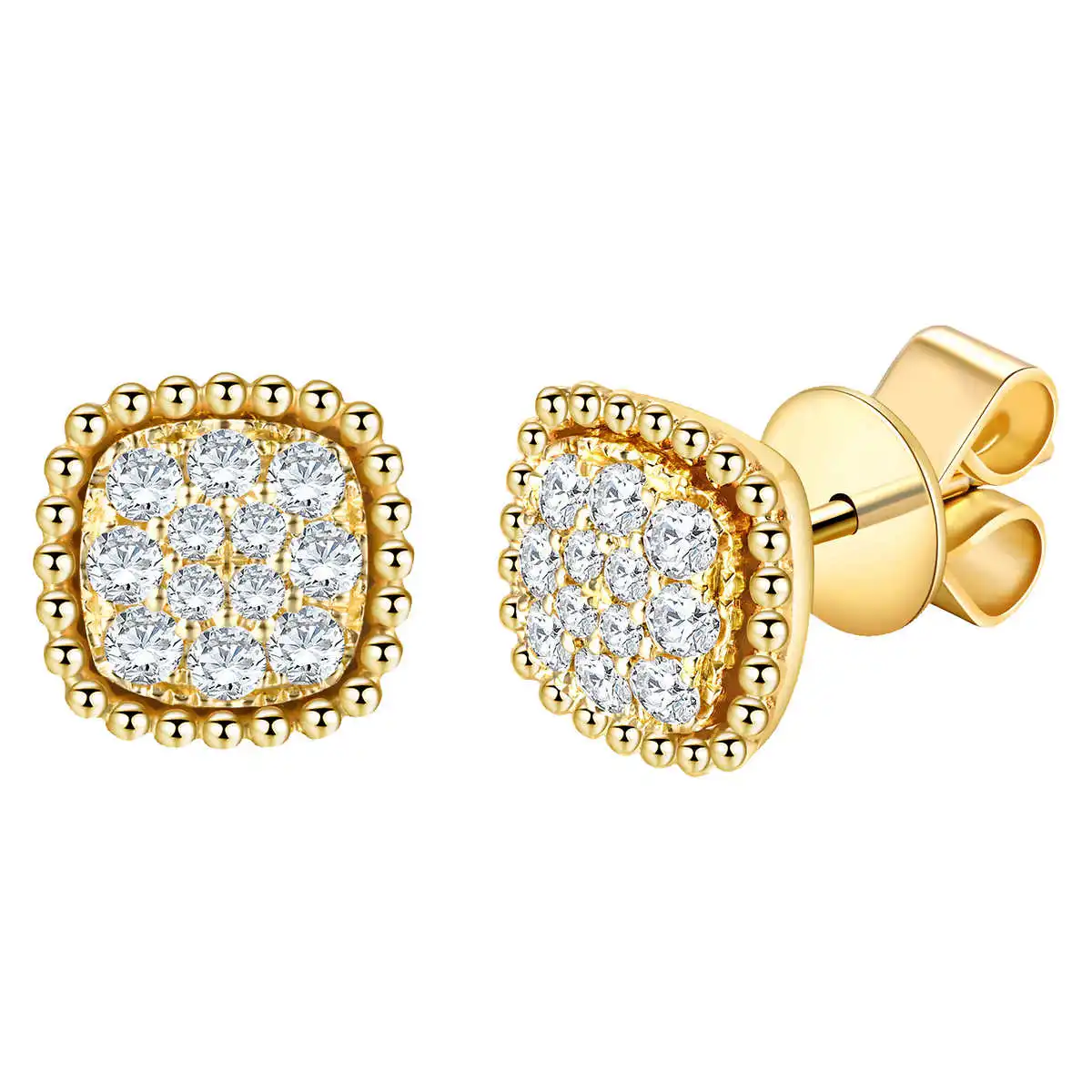 1 Pair Geometric Square Earrings for Women Gold White Gold Full Zircon Stud Earrings Female Wedding Anniversary Jewelry Gift
1 Pair Geometric Square Earrings for Women Gold White Gold Full Zircon Stud Earrings Female Wedding Anniversary Jewelry Gift