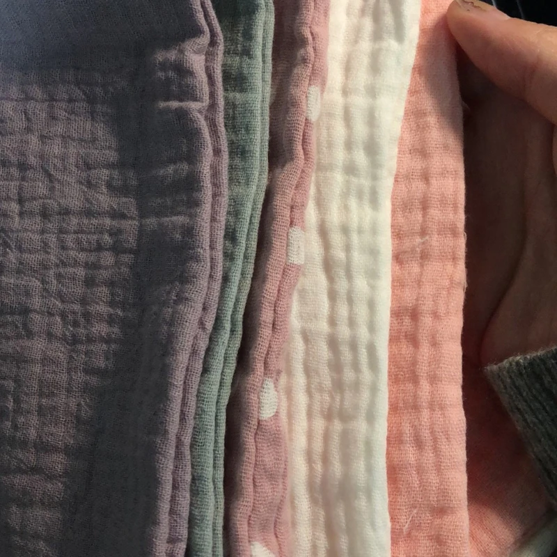5pcs Cotton Square Muslin Baby Nursing Towel 4 Layers Water Washing Handkerchief Newborn Burp Cloth
5pcs Cotton Square Muslin Baby Nursing Towel 4 Layers Water Washing Handkerchief Newborn Burp Cloth