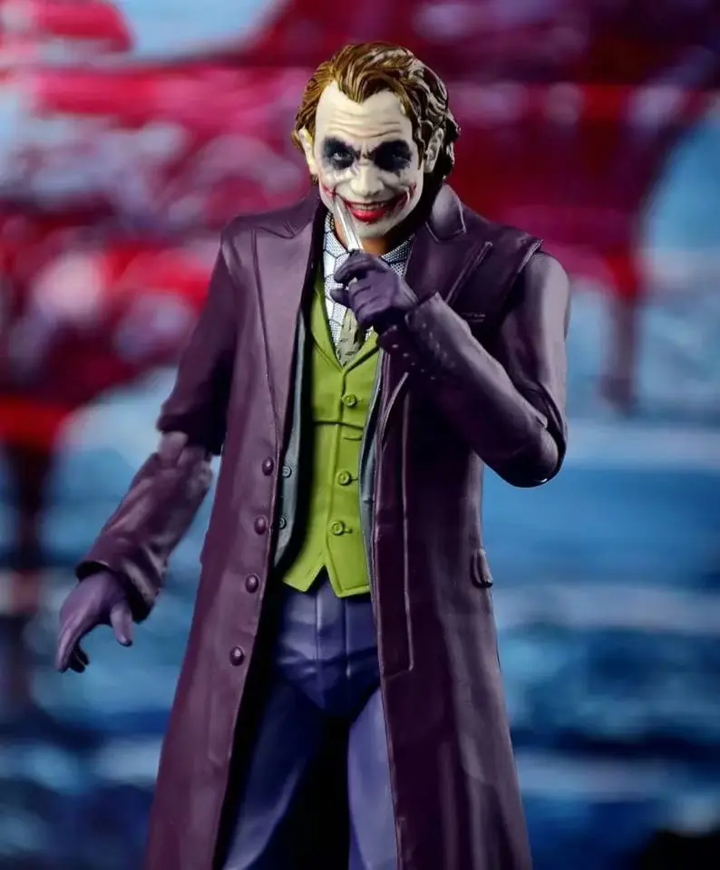 NECA SHF Dark Knight Clown Heath Ledger Joker Boxed Hand Model Male Action Doll Figure Funok clown model Toys boxed
NECA SHF Dark Knight Clown Heath Ledger Joker Boxed Hand Model Male Action Doll Figure Funok clown model Toys boxed