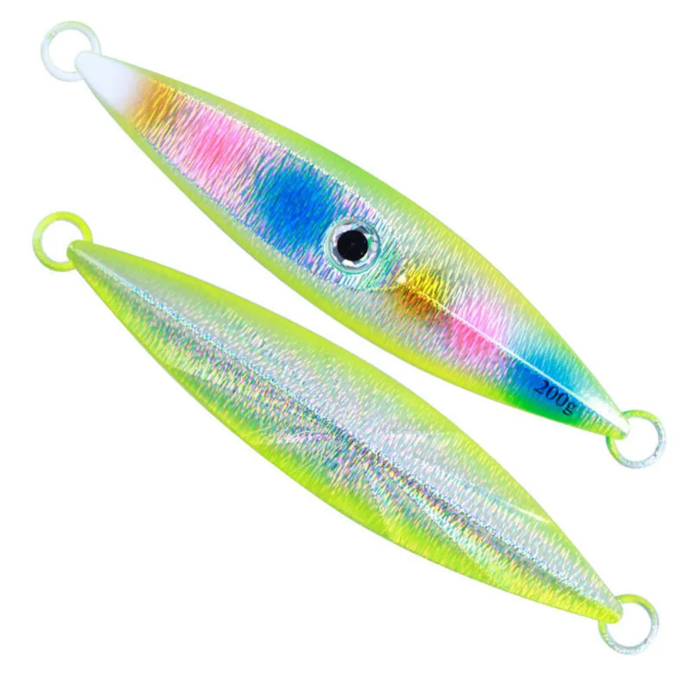 1Pcs Fishing Jig Metal Bait 200Gram 250gram New Lead Fish Slow Rocking Deep Sea Boat Fishing Luminous Iron Plate Lure Bait
1Pcs Fishing Jig Metal Bait 200Gram 250gram New Lead Fish Slow Rocking Deep Sea Boat Fishing Luminous Iron Plate Lure Bait