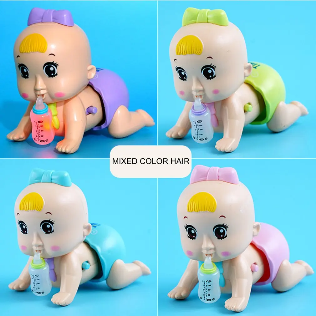 1pc Electric Doll Singing Music Crawling Light Up Early Education Enlightenment Learning Toy Toddler Toy Gift Random Color
1pc Electric Doll Singing Music Crawling Light Up Early Education Enlightenment Learning Toy Toddler Toy Gift Random Color