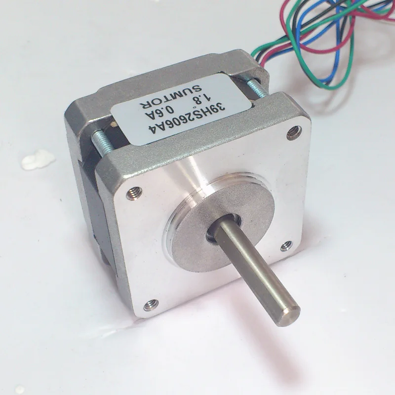 4-lead NEMA16 Stepper Motor 20 oz-in 1.8 degree Frame 39mm Body Length 26mm CNC Stepping Motor CE ROHS
4-lead NEMA16 Stepper Motor 20 oz-in 1.8 degree Frame 39mm Body Length 26mm CNC Stepping Motor CE ROHS