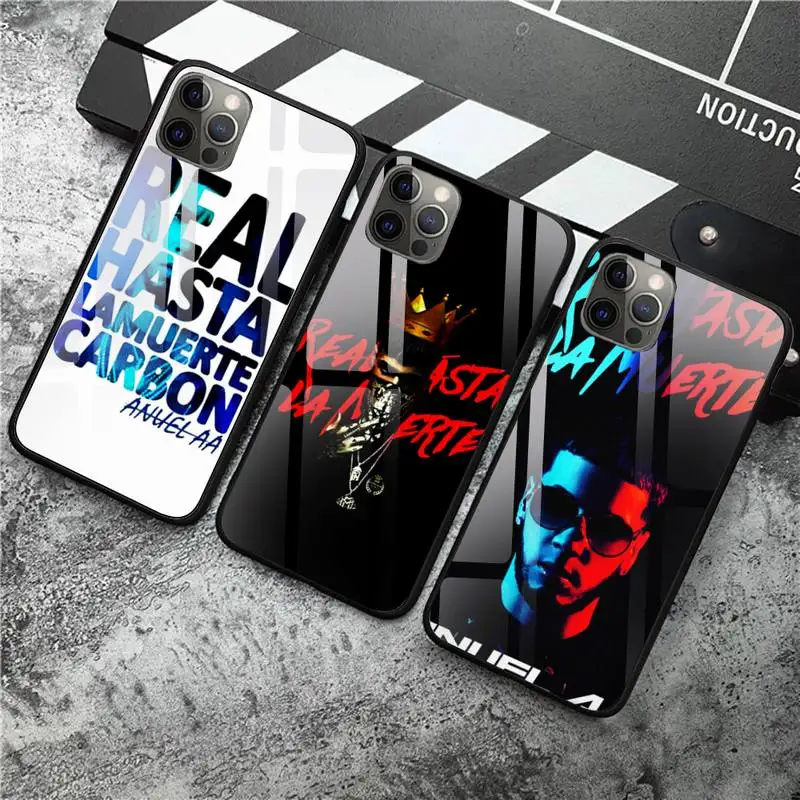 Anuel AA Real Hasta La Muerte Phone Case Tempered Glass For iPhone 12 Pro Max Mini 11 Pro XR XS MAX 8 X 7 6S 6 Plus SE 2020 case 
Anuel AA Real Hasta La Muerte Phone Case Tempered Glass For iPhone 12 Pro Max Mini 11 Pro XR XS MAX 8 X 7 6S 6 Plus SE 2020 case