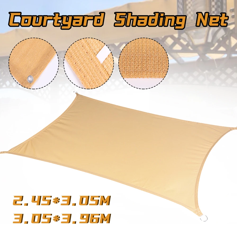 New Sun Shade Sail Rectangle Beige UV Sun Protection Sun Shades Canopy with 4 Ropes for Outdoor Garden Yard Lawn Swimming pool
New Sun Shade Sail Rectangle Beige UV Sun Protection Sun Shades Canopy with 4 Ropes for Outdoor Garden Yard Lawn Swimming pool