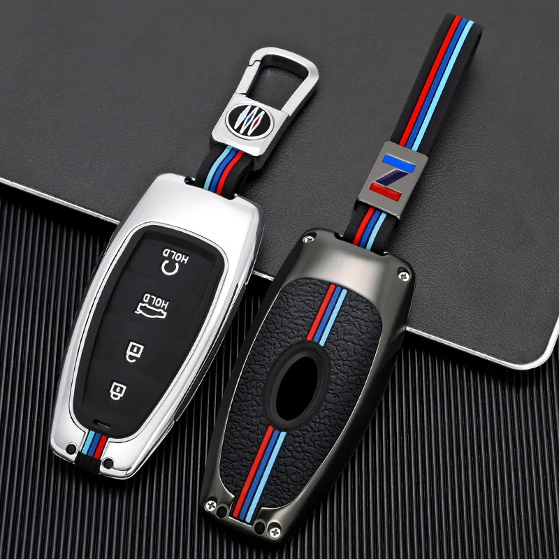 Zinc Alloy Key Cover For Hyundai Solaris Sonata Hybrid NEXO NX4 New Grand Santa Fe Tucson 2021 2022 Keyless Entry Key FOB Holder
Zinc Alloy Key Cover For Hyundai Solaris Sonata Hybrid NEXO NX4 New Grand Santa Fe Tucson 2021 2022 Keyless Entry Key FOB Holder